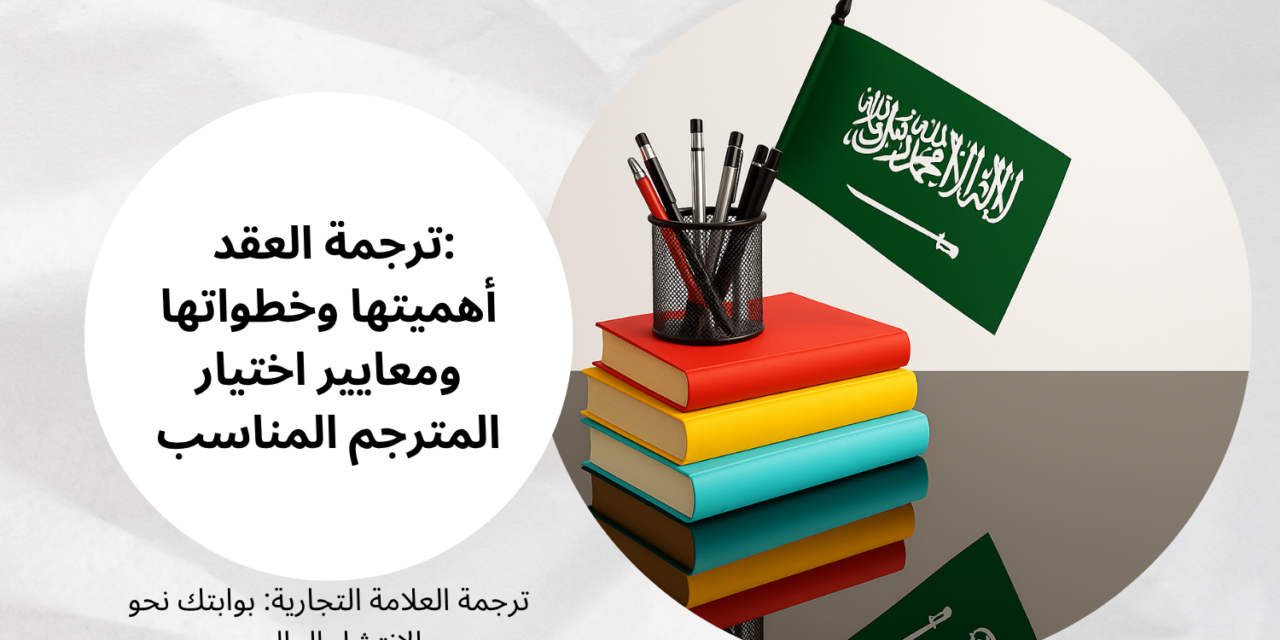ترجمة العقد: أهميتها وخطواتها ومعايير اختيار المترجم المناسب